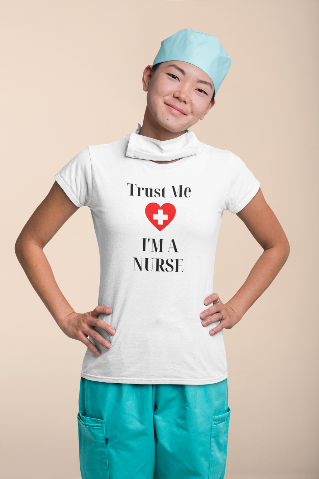 Trust Me Im a Nurse Unisex Jersey Short Sleeve Tee